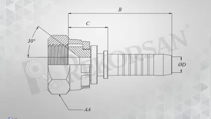 BSP İÇE HAVŞA SOMUNLU DÜZ HORTUM RAKORU