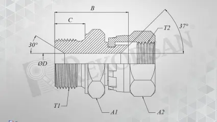 BSP - UNF TERS NİPEL