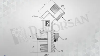BSP - BSP 45° KONTRALI DİRSEK