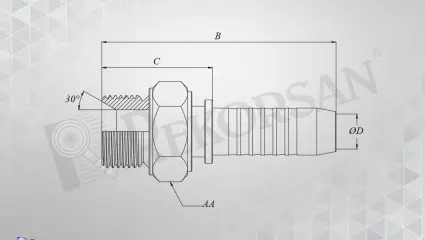 BSP PUL SIKMALI ERKEK HORTUM RAKORU