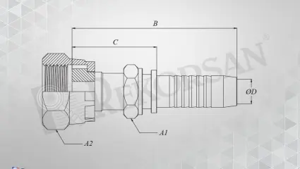 ORFS SOMUNLU DÜZ HORTUM RAKORU