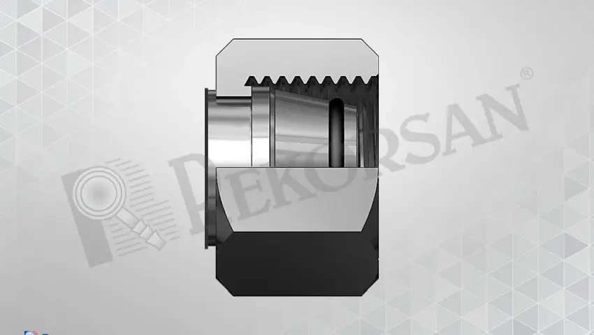 METRİK SOMUNLU TAPA