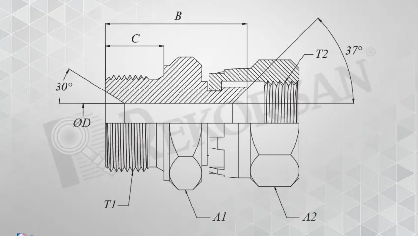 BSP - UNF TERS NİPEL