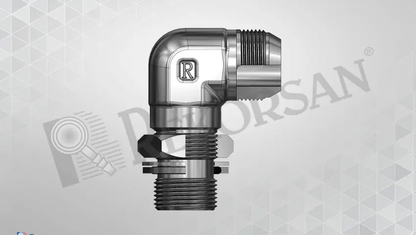 BSP - UNF 90° KONTRALI DİRSEK