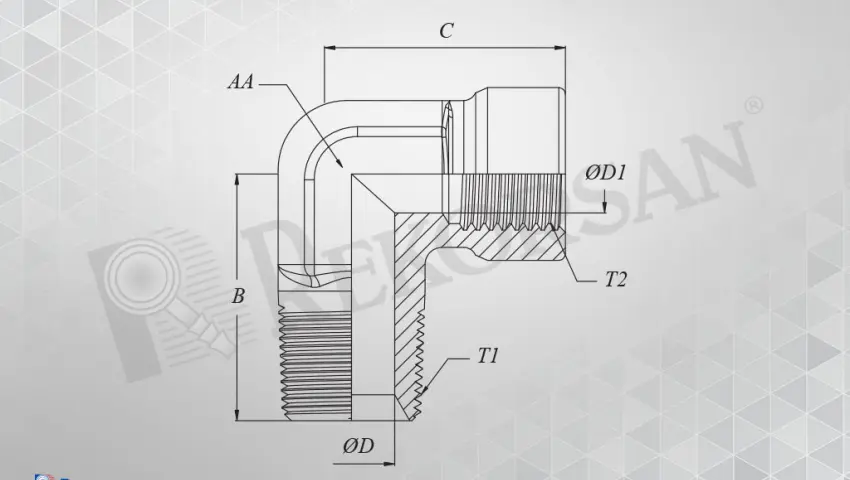 BSPT - BSP KUYRUKLU DİRSEK