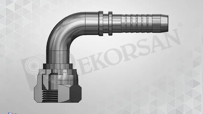 BSP SOMUNLU 90º HORTUM RAKORU